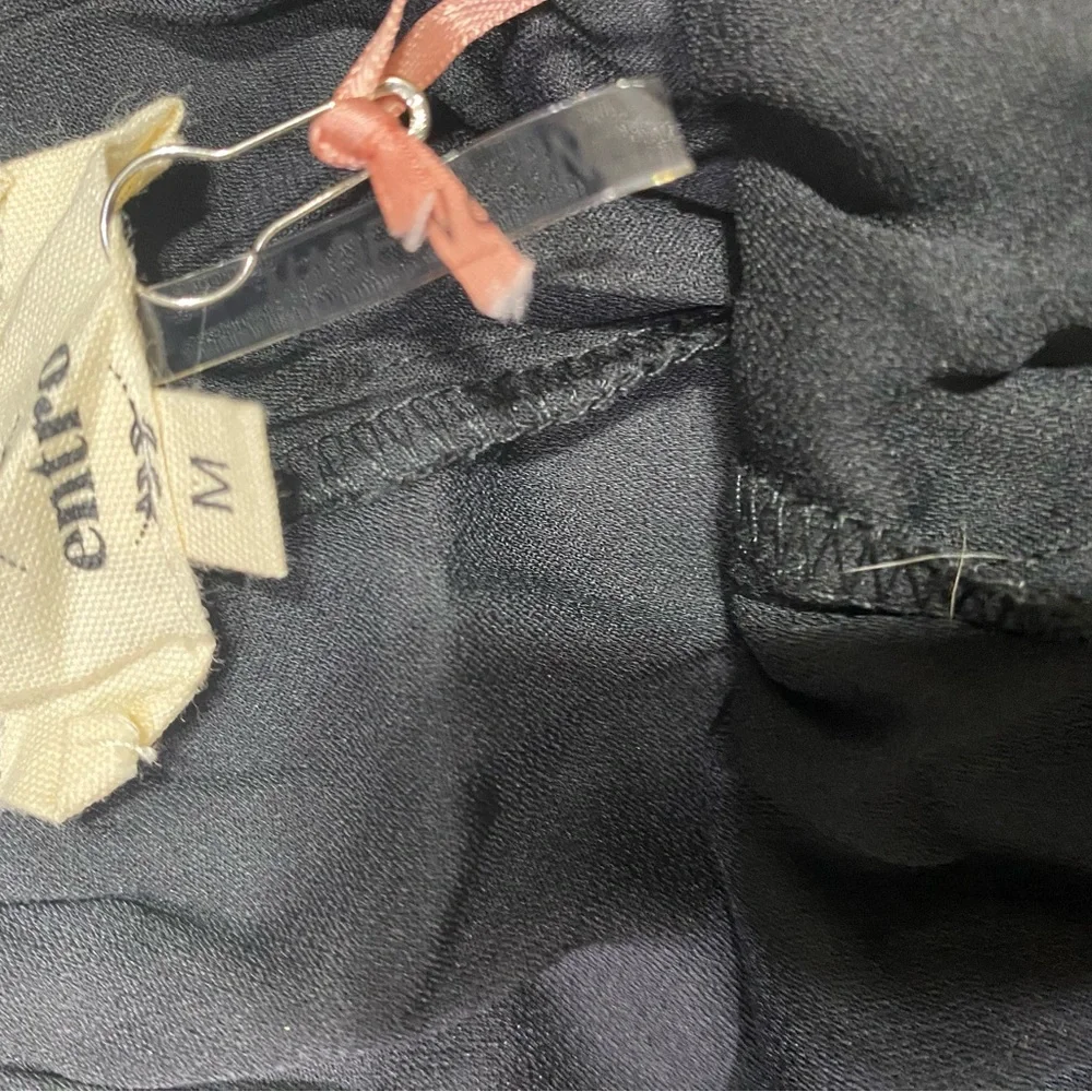 NWT Entro Black Tiered Skater Skirt With Built in Under Shorts‎